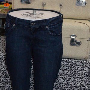 7 for All Man Kind - Roxanne Size 29 Made in USA Zipper Fly 5 pockets, Like New